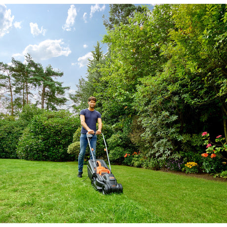 Kosiarka Black+decker bemw351-qs (czarno-pomarańczowa)