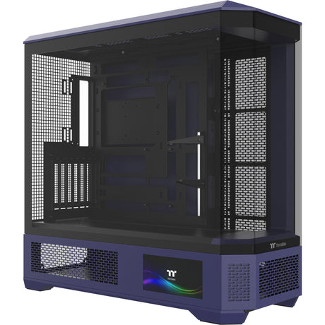 Obudowa Thermaltake View 600 tg future dusk typu big tower (fioletowo-czarna | 2x USB-A | 1x USB-C | szkło hartowane)