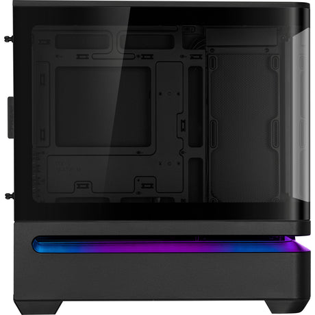 Obudowa Asus Prime Ap202 Midi Tower (czarna | 2x USB-A | 1x USB-C | RGB | szkło hartowane)