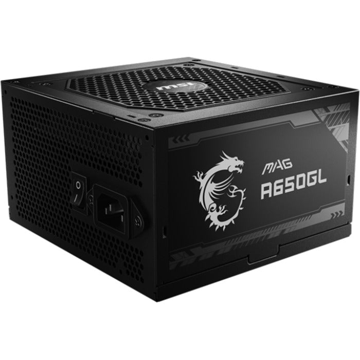 Modułowy zasilacz MSI Mag A650GL PCIe5 650 W (czarny, 4x PCIe)
