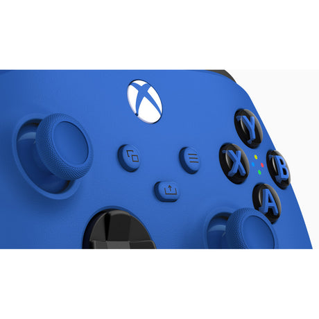 Kontroler bezprzewodowy Microsoft Xbox - Shock Blue (niebieski, bluetooth)