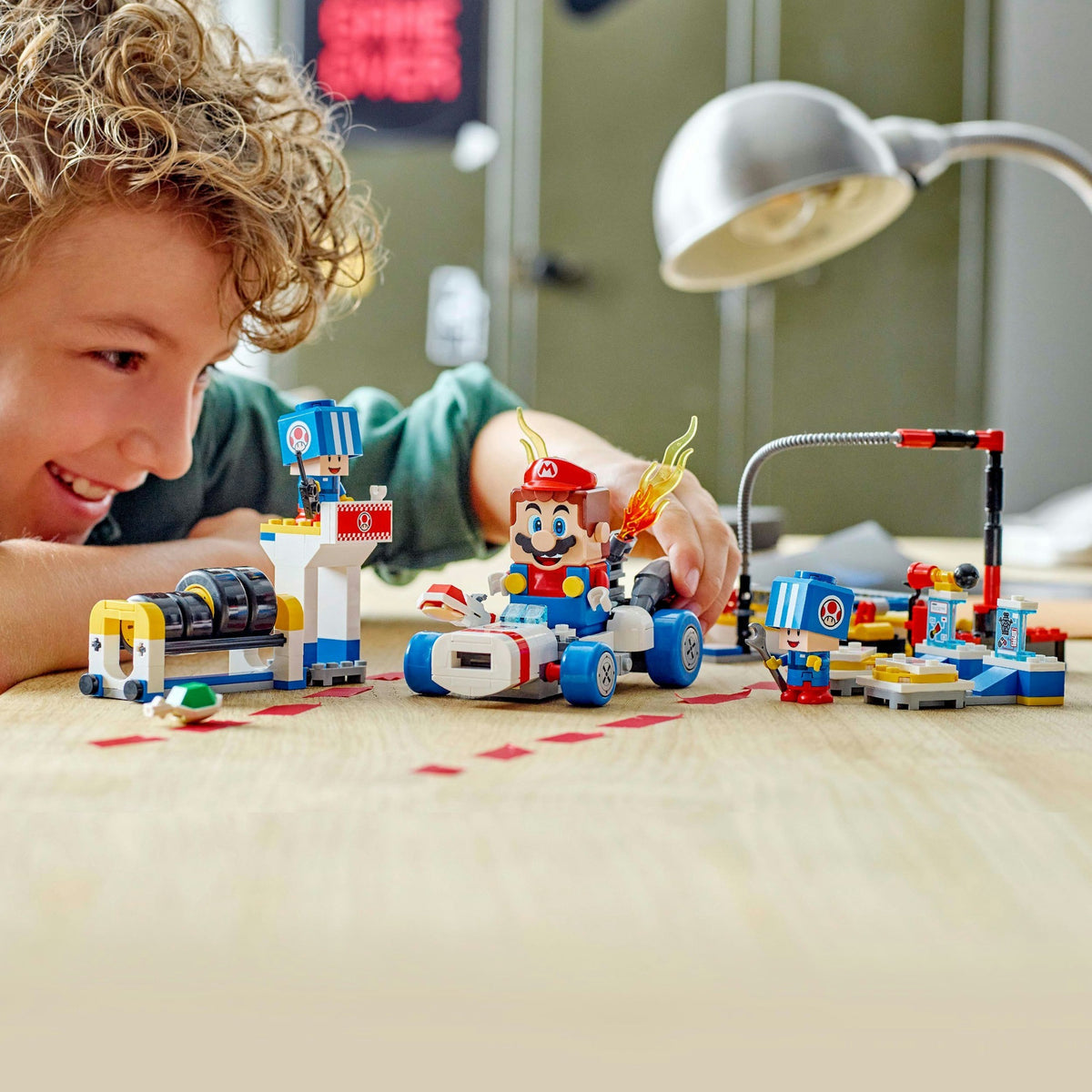 Lego Super Mario 72035 Mario Kart Garaż ropuch