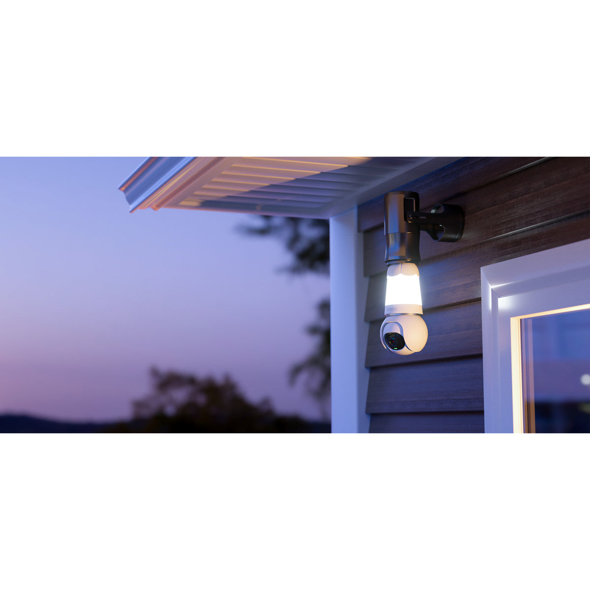 Kamera bezpieczeństwa Imou Bulb Cam 2k (biała, uniwersalna śruba e26 e27)
