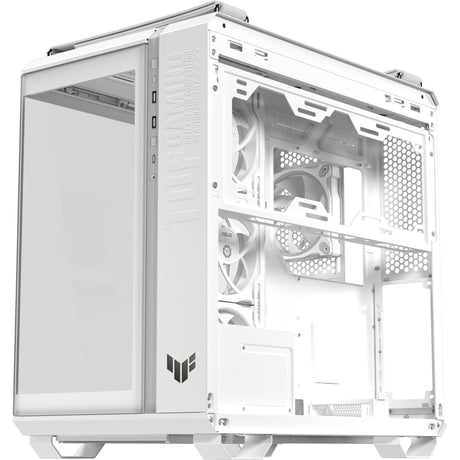 Obudowa midi tower Asus tuf gaming gt502 horyzoncie argb (biała | 3x usb-a | 1x usb-c | szkło hartowane)
