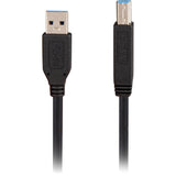 Kabel Sharkoon USB-A 3.0 > USB-B (czarny, 2 metry)
