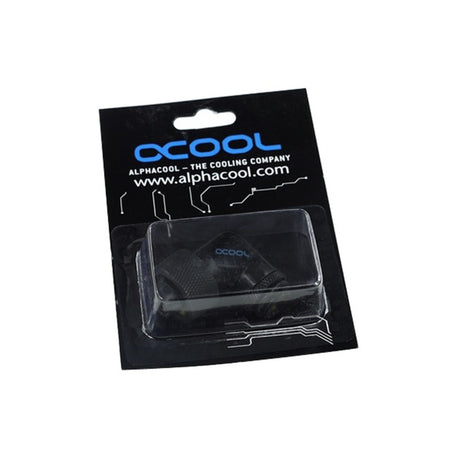 Złączka zaciskowa Alphacool 16 10 obrotowa o 90° złącze G1 4 (czarna)