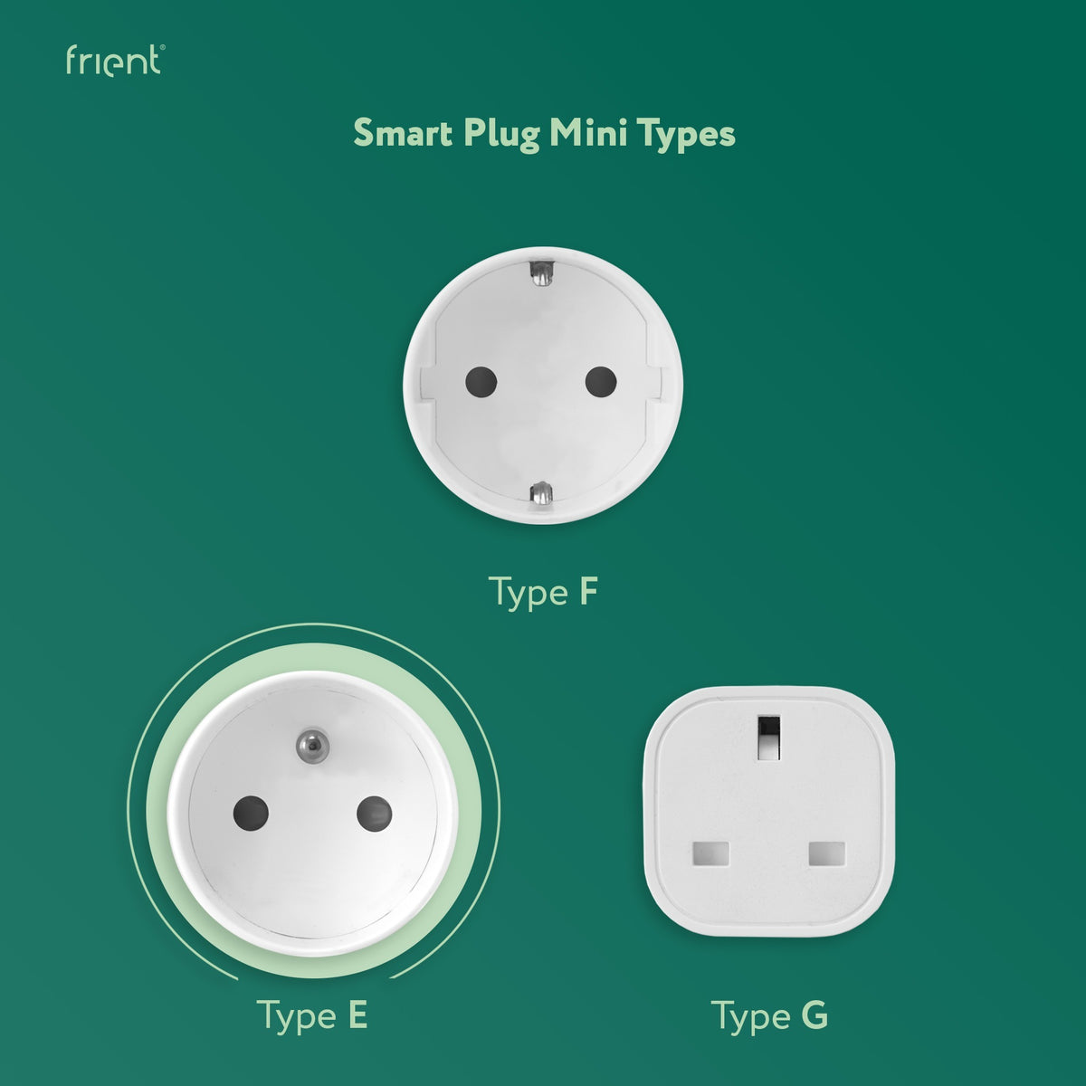 Wtyczka Frient smart plug mini 2 typ e (francuska) (biała, zigbee 3.0)