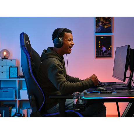 Biurko do gier Trust GXT 709 Luminus RGB (czarne)