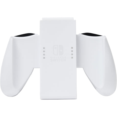 Komfortowy uchwyt Powera Joy-Con do przełącznika Nintendo - montaż biały (biały)