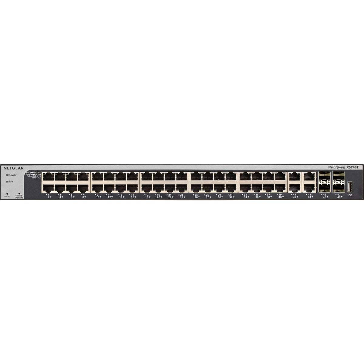 Przełącznik Netgear Prosafe xs748t