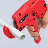 Obcinak do rur Knipex 9410185 (czerwony)