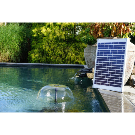 Pompa Ubbink solarmax 1000 (czarna, z panelem słonecznym, pompą)