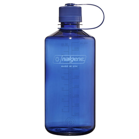Butelka na wodę Nalgene z wąskimi ustami, 1-litrowa butelka do picia (jasnoniebieska)