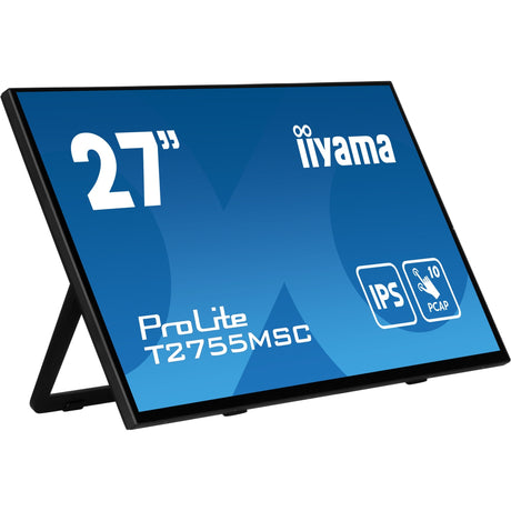 Monitor dotykowy Iiyama prolite t2755msc-b1 27 (czarny, HDMI, Display Port, 2x USB-A)