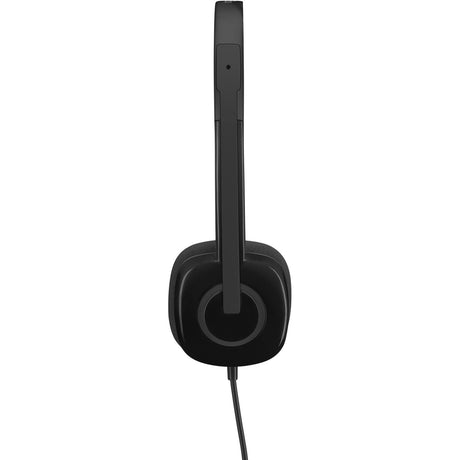 Zestaw słuchawkowy Logitech 981-000589 czarny