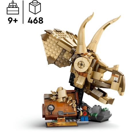 Lego Jurassic World Skamieniałości dinozaurów: Czaszka Triceratopsa - 76969