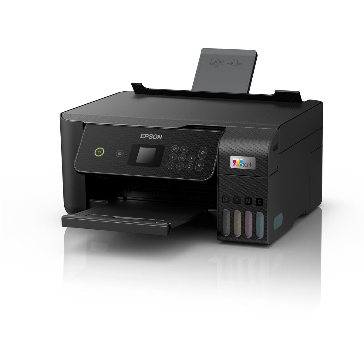 Wielofunkcyjna drukarka Wi-Fi Epson Ecotank ET-2870 A4 ze zbiornikiem atramentu Uniwersalna drukarka atramentowa (czarna, skanowanie, kopiowanie, zapas atramentu na okres do 3 lat)