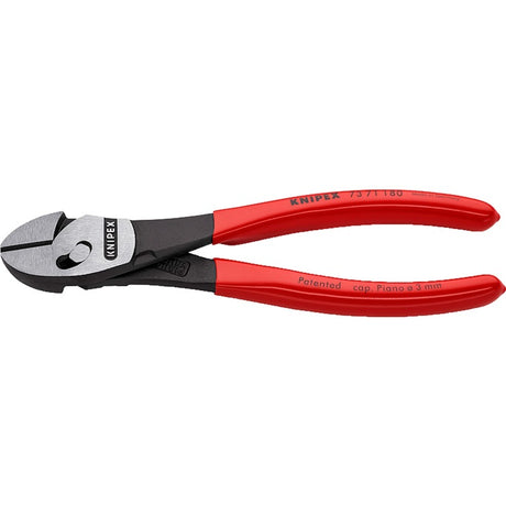 Szczypce tnące Knipex twinforce 73 71 180 (czerwone)