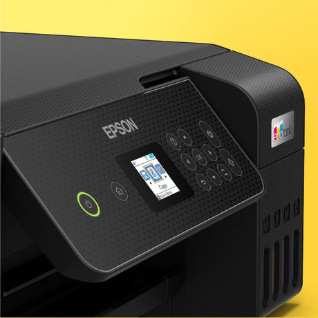 Epson ecotank et-2871 a4 wielofunkcyjna drukarka Wi-Fi ze zbiornikiem atramentu, uniwersalna drukarka atramentowa (czarny, skanowanie, kopiowanie, Wi-Fi, w tym do 3 lat atramentu)