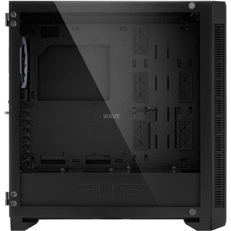 Sharkoon Elite Shark Ca200m obudowa Big Tower (czarna | 4x USB-A | szkło hartowane)
