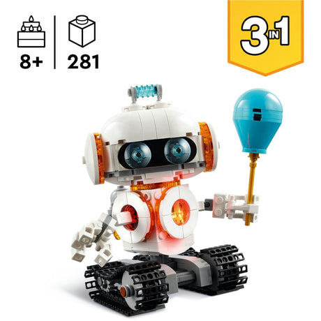 Lego Creator 3 w 1 - zabawka konstrukcyjna robota kosmicznego (31164)