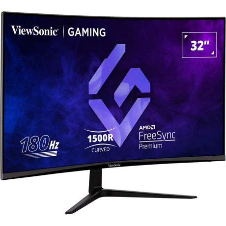 Zakrzywiony monitor do gier Viewsonic vx3218-pc-mhd 32 (czarny, 2x HDMI, 1x Display Port, 180 Hz)