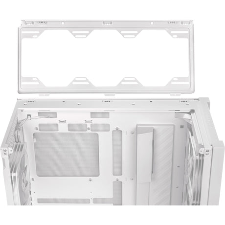 Obudowa midi tower Asus tuf gaming gt302 argb (biała | 2x usb-a | 1x usb-c | rgb | szkło hartowane)