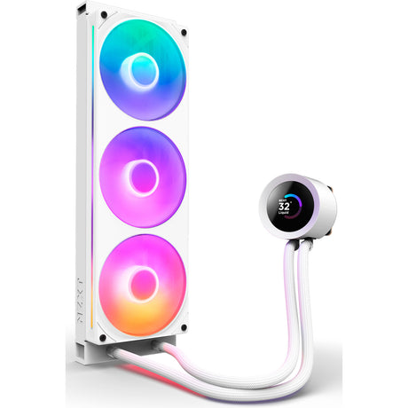 Chłodzenie wodne NZXT Kraken Plus 360 RGB (białe)