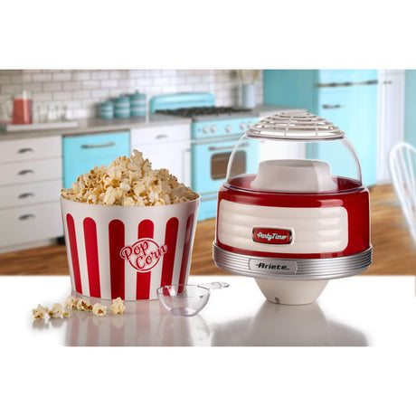 Maszyna do popcornu Ariete Party Time Pop Corn XL 2957 00 (czerwony biały)