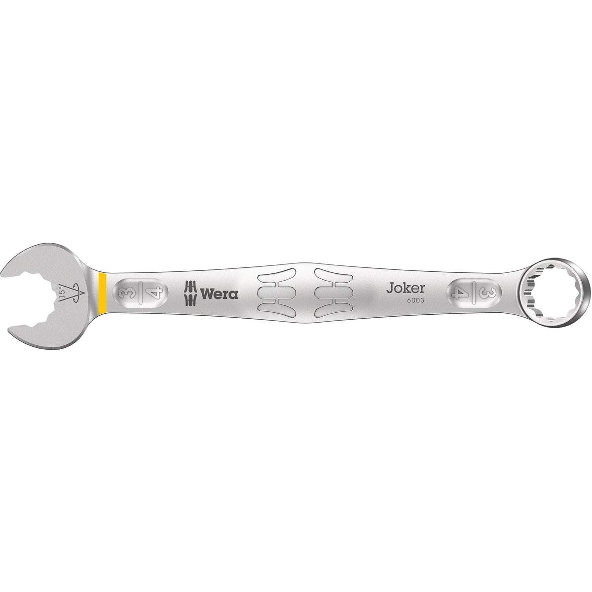 Wera 9642 pasek magnetyczny 6003 joker imperial 1 zestaw kluczy płasko-oczkowych klucz (cal, 8 sztuk)