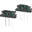 Wera 454 10 hf zestaw imperial 1 zestaw kluczy L z uchwytem T hex-plus (czarno-zielony, z funkcją przytrzymywania, kciuki, 10 sztuk)