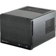 Obudowa mini tower Silverstone SG13B-Q (czarna | 2x USB-A)