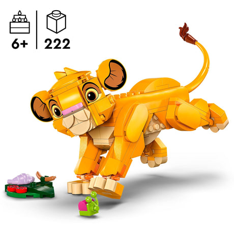 Lego Disney Simba Król Lew jako młode - 43243