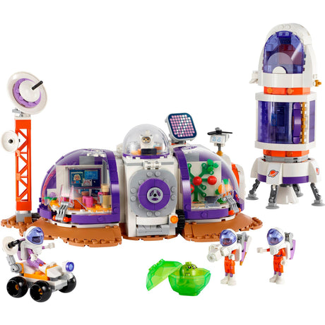 Lego friends - baza kosmiczna na Marsie i zabawka do budowy rakiet (42605)