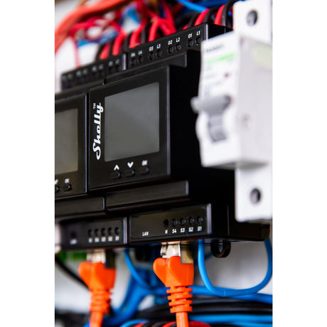 Przekaźnik Shelly pro 16:00 (4-kanałowy, WiFi, LAN, Bluetooth)