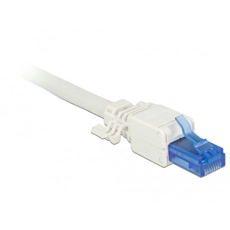 Delock wtyk rj45 kat.6a utp beznarzędziowy wtyk (biały, 2 sztuki)