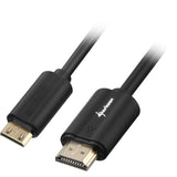 Adapter Sharkoon HDMI > mini HDMI 2.0 (czarny, 3 metry, 4k)