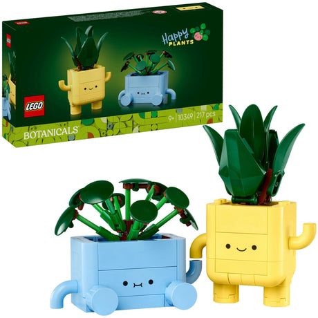 Lego kolekcja botaniczna - zabawki konstrukcyjne z wesołymi roślinami (10349)