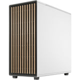 Obudowa Midi Tower o konstrukcji fraktalnej North XL (biały kolor drewna | 2x USB-A | 1x USB-C | szkło hartowane)