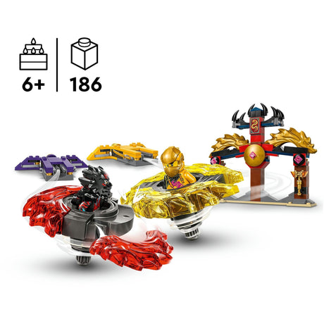 Zestaw Lego Ninjago 71826 Zestaw bojowy smoka Spinjitzu