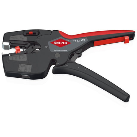 Szczypce do ściągania izolacji Knipex Nexstrip (czarno-czerwone)