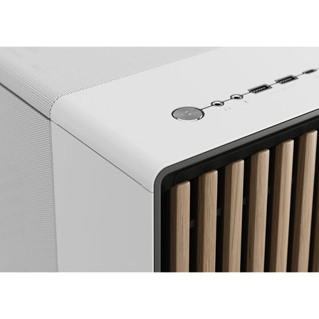Obudowa Midi Tower o konstrukcji fraktalnej North XL (biały kolor drewna | 2x USB-A | 1x USB-C)