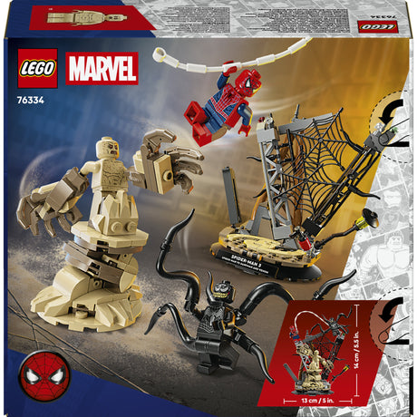 Lego Marvel Ultimate Battle: zestaw konstrukcyjny Spider-Man kontra Sandman - 76334