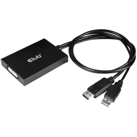 Adapter Club 3d Displayport do aktywnego adaptera dual link dvi-i (czarny, aktywny adapter displayport do dual link dvi-i)