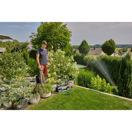 Pompa do podlewania Gardena 6500 cichycomfort (ciemnoszara stal nierdzewna, 1300 watów | Bluetooth)