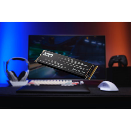 Klevv cras c910g 4 tb ssd (czarny, k04tbm2sp0-10g, pcie gen 4.0 x4, nvme 2.0)