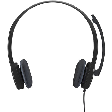 Zestaw słuchawkowy Logitech 981-000589 czarny
