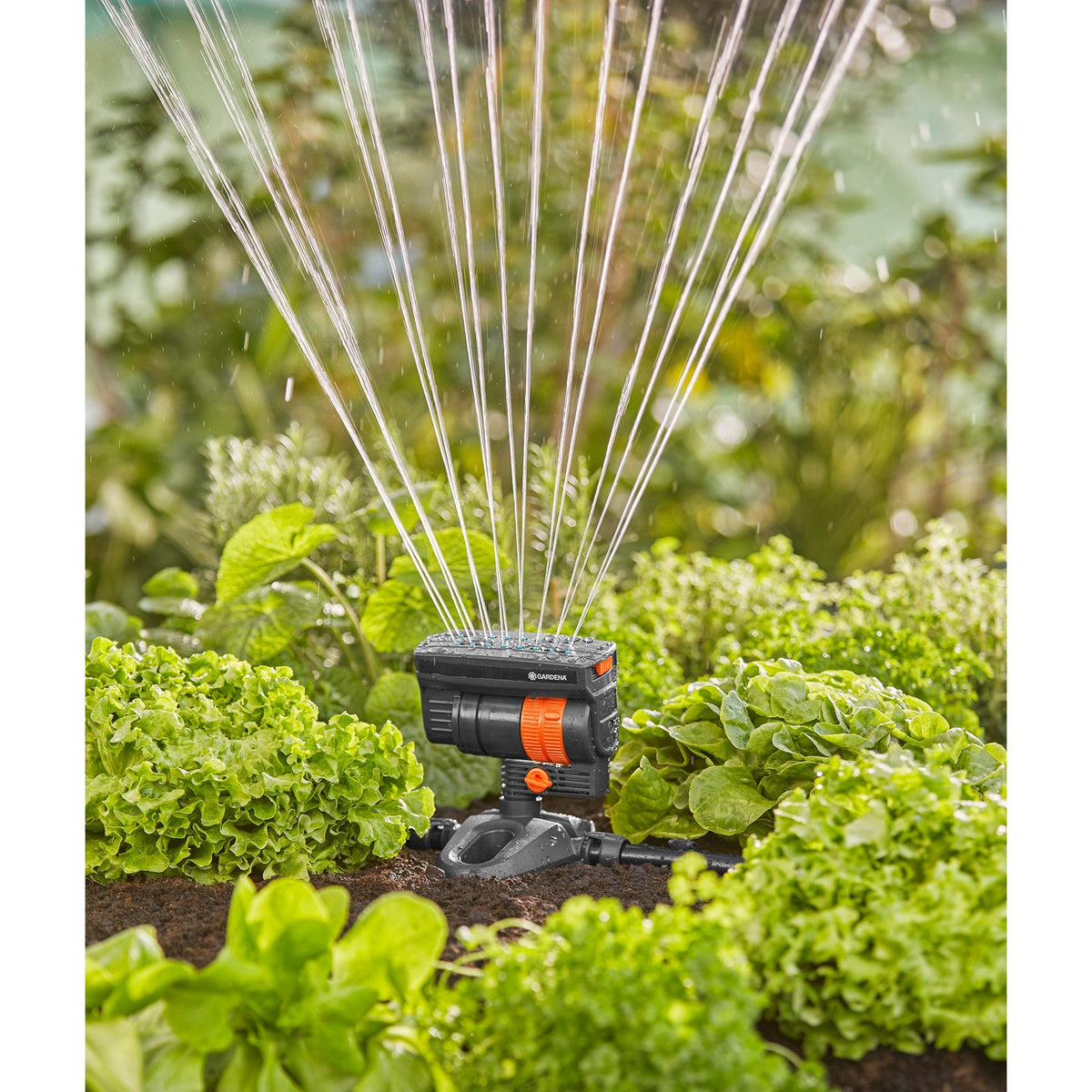 Zraszacz oscylacyjny Gardena Micro-drip-system os 90 (ciemnoszary pomarańczowy)
