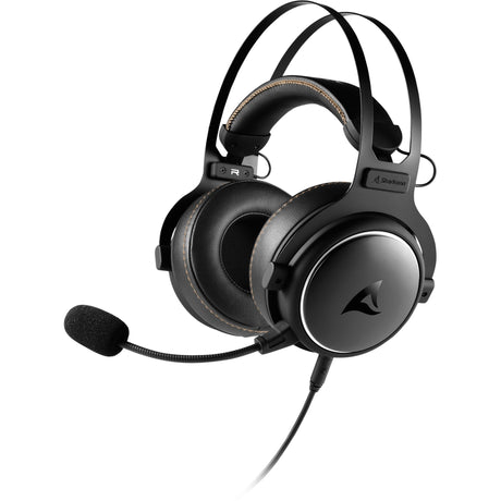 Nauszny zestaw słuchawkowy do gier Sharkoon Skiller sgh50 (czarny, PC, Playstation 4, Playstation 5, Xbox Series S|x)