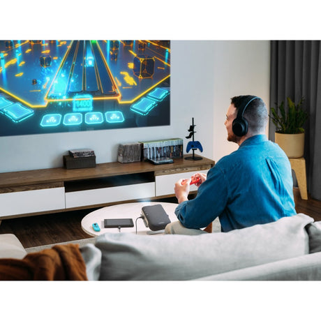 Przenośny projektor Viewsonic Smart LED z głośnikami Harman Kardon (czarny, HDMI, audio, WiFi, Bluetooth)